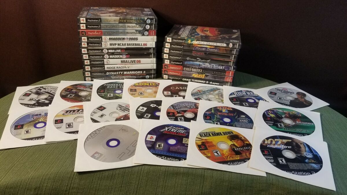 PLAYSTATION 2 VIDEO GAME ASSORTMENT