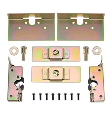 Heavy Duty Large Bear Jaw Claw Door Latches with Installation Kit