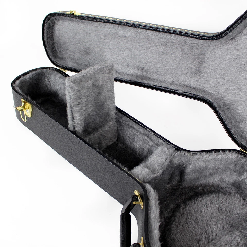 Gretsch G6241FT 16" Flat Top Hollow Body Hard Case - Black - Image 3 of 3