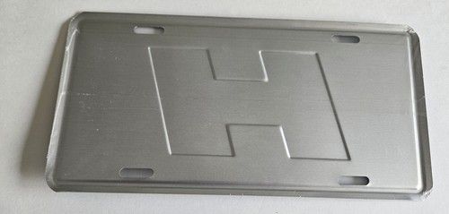 HURST Black License Plate. Stamped Aluminum Metal. See Pics. AWESOME!! - Foto 2 di 2