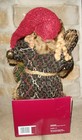 VTG Trapper/Woodsman Christmas Figure 16” Tall Christmas Cabin — photo 3