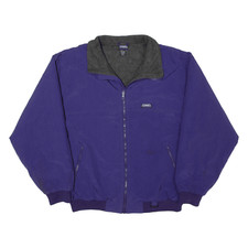 White Sierra Bomber Jacket Purple Womens Xl