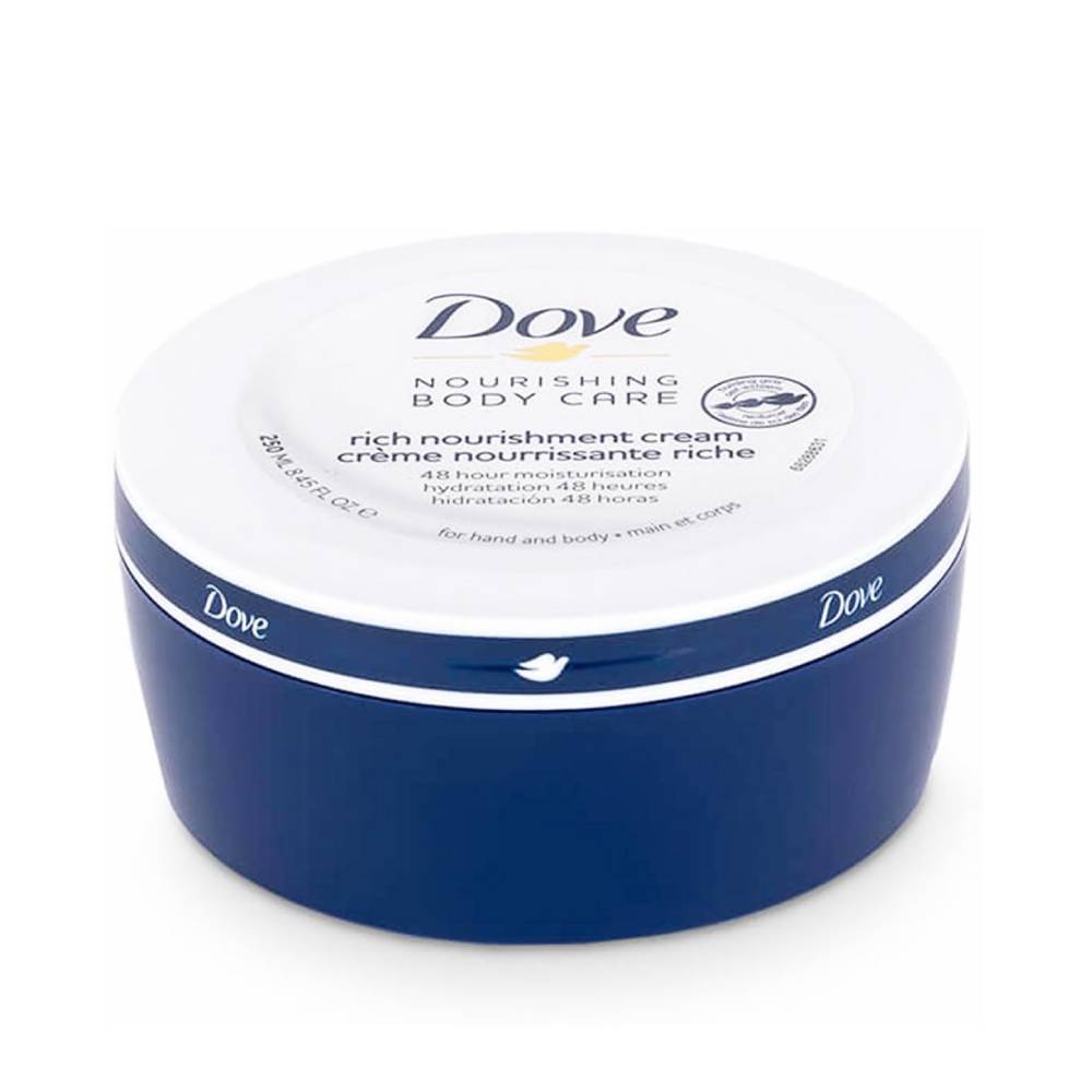Dove Body Care Crema Corpo Nutriente Vaso 48H 250Ml