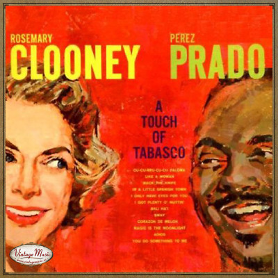 ROSEMARY CLOONEY & PEREZ PRADO CD Vintage / Sway , Corazon De Melon , Adios ....