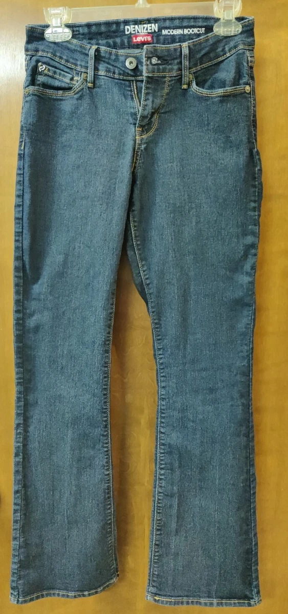 Levi denizen modern boot cut jeans top