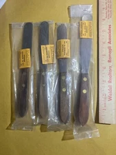 Vintage 4 Pc Spatula Stainless Steel Blade, 3 Pc 7-1/2”, 1 Pc8-1/2”,          C