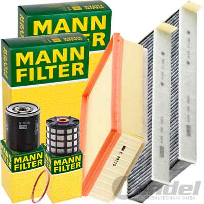MANN INSPEKTIONSPAKET passend für OPEL ZAFIRA VIVARO C PEUGEOT 5008 CITROËN C4