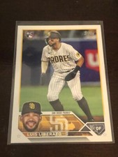 623-7 2023 Topps Series 2 Rookie Luis Liberato San Diego Padres