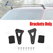 Roof 52'' Straight LED Light Bar Mount Wire Kit for 99-06 Chevy GMC 1500 2500 HD