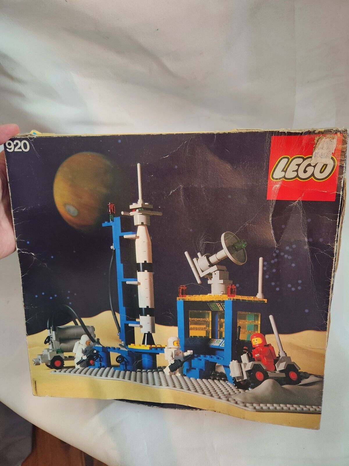 Classic Vintage 1969 LEGO 920 Rocket Base Set With Box & Manual 