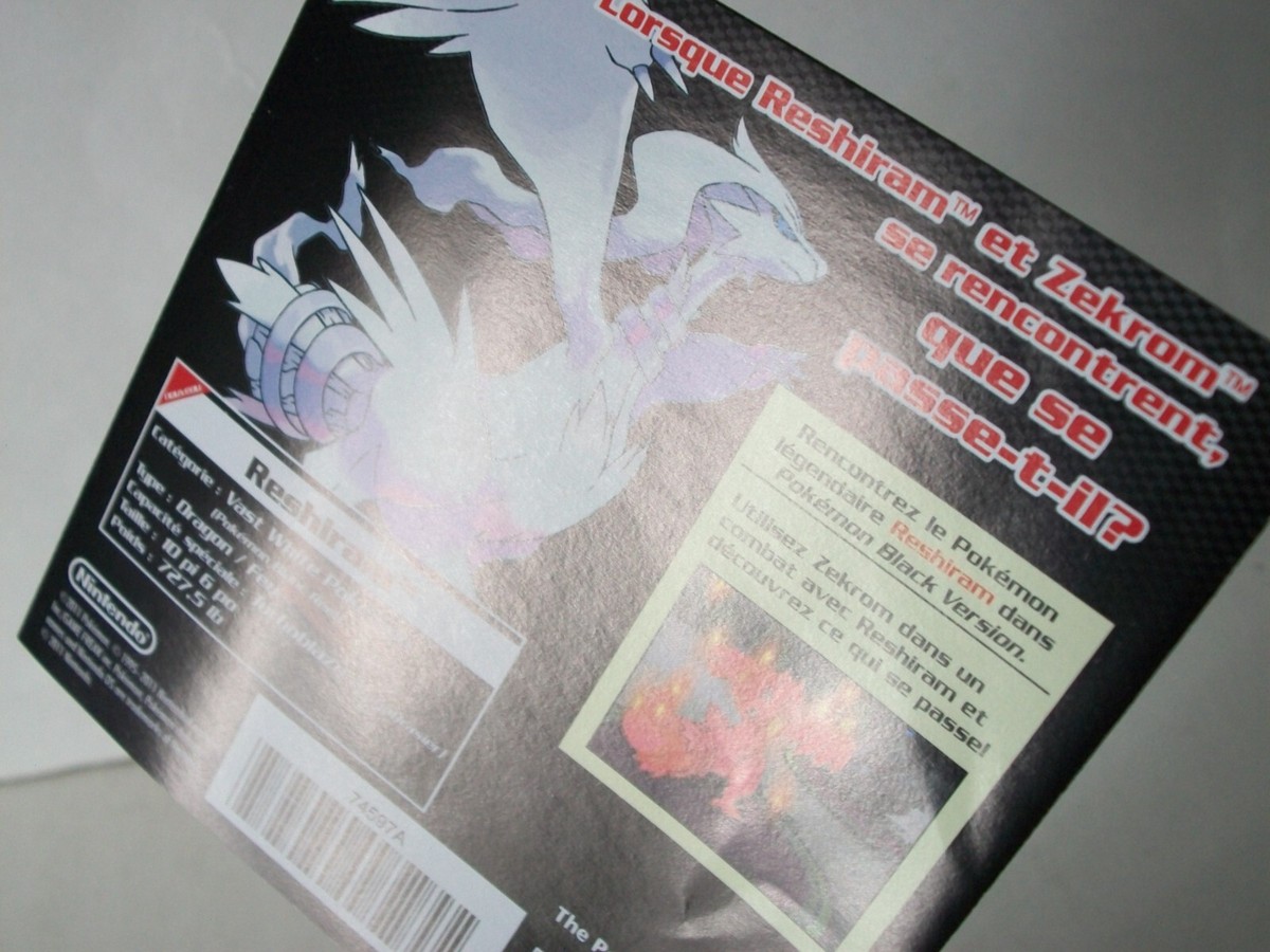 Pokemon Black Global Link Insert *OOS* | eBay