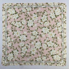Vintage Hanae Mori Handkerchief Pocket Square Bandana Neckerchief