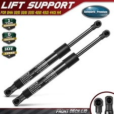 2Pcs Front Deck Lid Lift Supports Shocks Struts for BMW 328i 335i Convertible