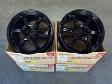 Rays Gramlights 57dr 18x9.5 5x114 12 08-15 Evolution 10 X Wheels Rim G Black
