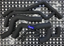 ALFA ROMEO 3.2 147 156 V6 GTA SILICONE WATER COOLANT KIT CLASSIC DULL OE BLACK