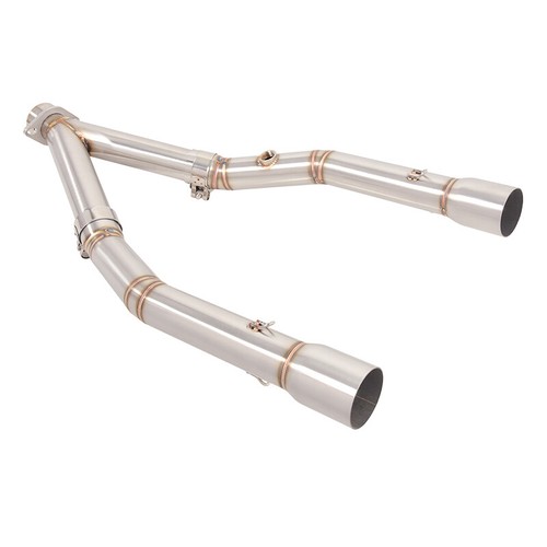 For BMW G310GS G310R 2017-2023 51mm Exhaust Pipe Dual-outlet Header Link Pipe - Picture 6 of 9
