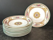 Wedgwood "Columbia" White Bone China Replacement Saucers, c.1879-1900 W595 5.75"