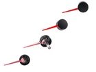 Letronix 32 mm speedometer needle speedometer pointer speedometer pointer needle in red design 3