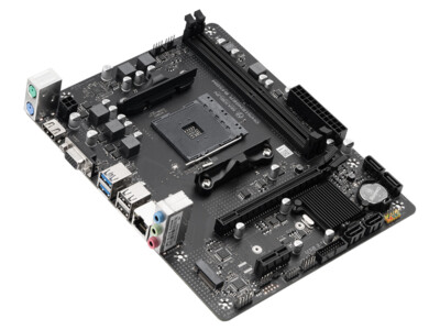 Maxsun MS Challenger B450 mATX Motherboard for AMD AM4 1-2-3 CPU DDR4 3200MHz