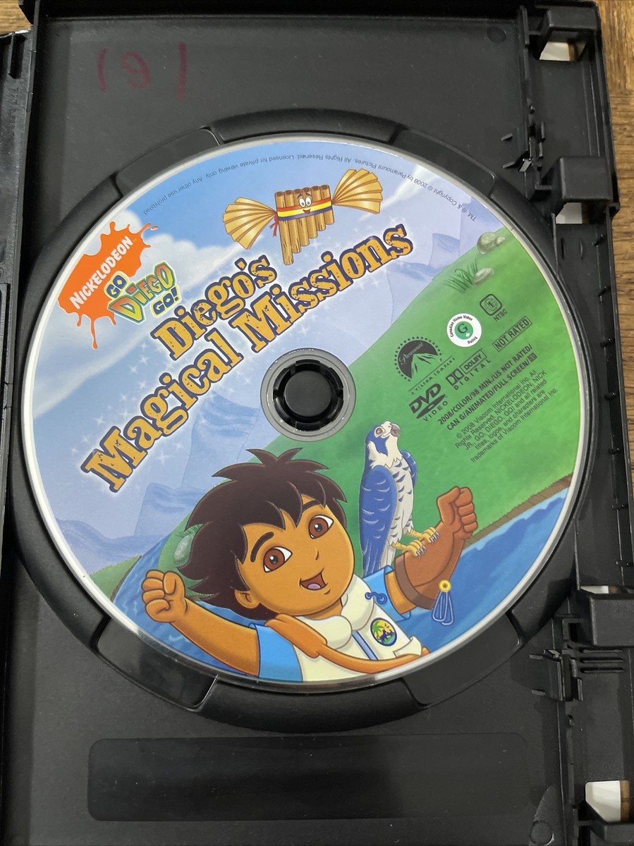 Go Diego Go Diego's Magical Missions DVD 97368528840| eBay