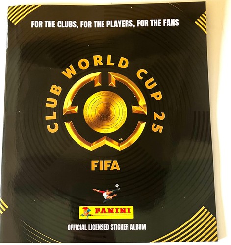2 SAMMELALBEN Panini Album Sticker FIFA CLUB World Cup 25, neu