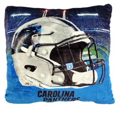 carolina panthers plush football helmet NFL Carolina Panthers Officially Licensed LED Lights-Up Plush Pillow  16