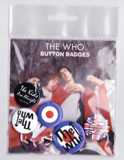 The Who Badge Pack (6 badges) New