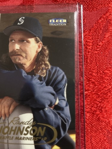 1998 Randy Johnson Fleer Tradition Seattle Mariners - Bild 2 von 7