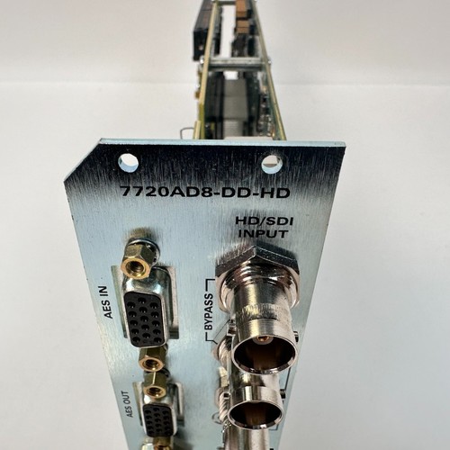Evertz 7720AD8-DD-HD/ Evertz (A)A7700-AES8 BA7700AES8-FS-EAES8DD-REV A - Picture 3 of 11