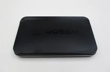 Rossm Flat Black Wallet with Airtag Spot (Airtag Not Included)