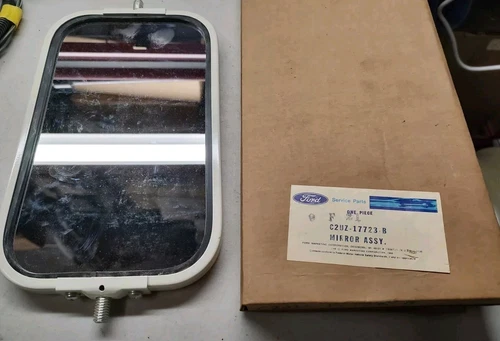 NOS FORD SIDE Flat MIRRROR - VAN (And Others) Painted C2UZ-17723-B *Sold Each*
