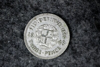 1937~1943年英国3ペニーコイン
イギリス3ペンス 50個
ブラス美物 1943 - GREAT BRITAIN 3 PENCE COIN! #J08437 | eBay