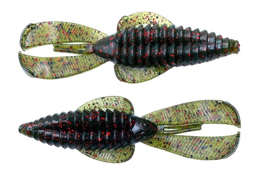 "Señuelo de pesca Rage Bug estilo castor de plástico cebo criatura golpeador lubina 20 quilates 4" - Imagen 9 de 32