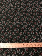 Vintage Floral FLOWERS Cotton Fabric BY Marcus Bros. BTHY