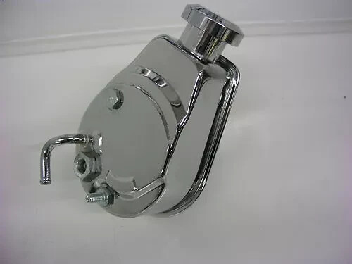 FORD FALCON MUSTANG CLEVELAND 302 351C SERP PULLEY+ BRKT CONVERS POLISHED FINISH - Picture 4 of 5