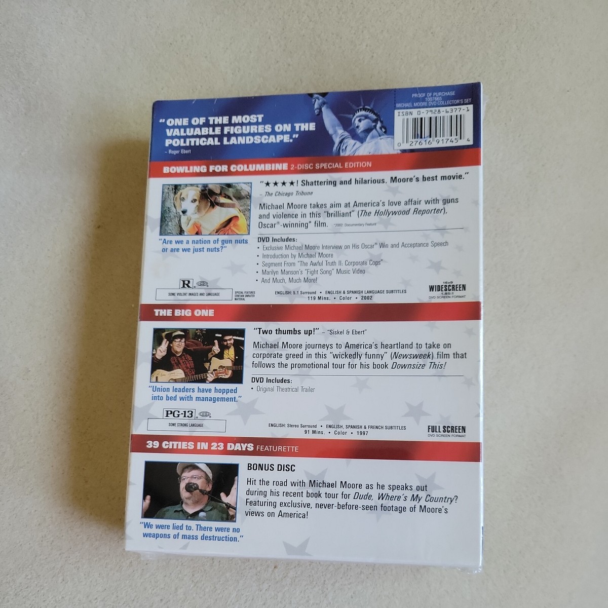 その他 Michael Moore's Collector's Set [DVD] Michael Moore Collectors Set (DVD, 3-Disc Set) 27616917454| eBay