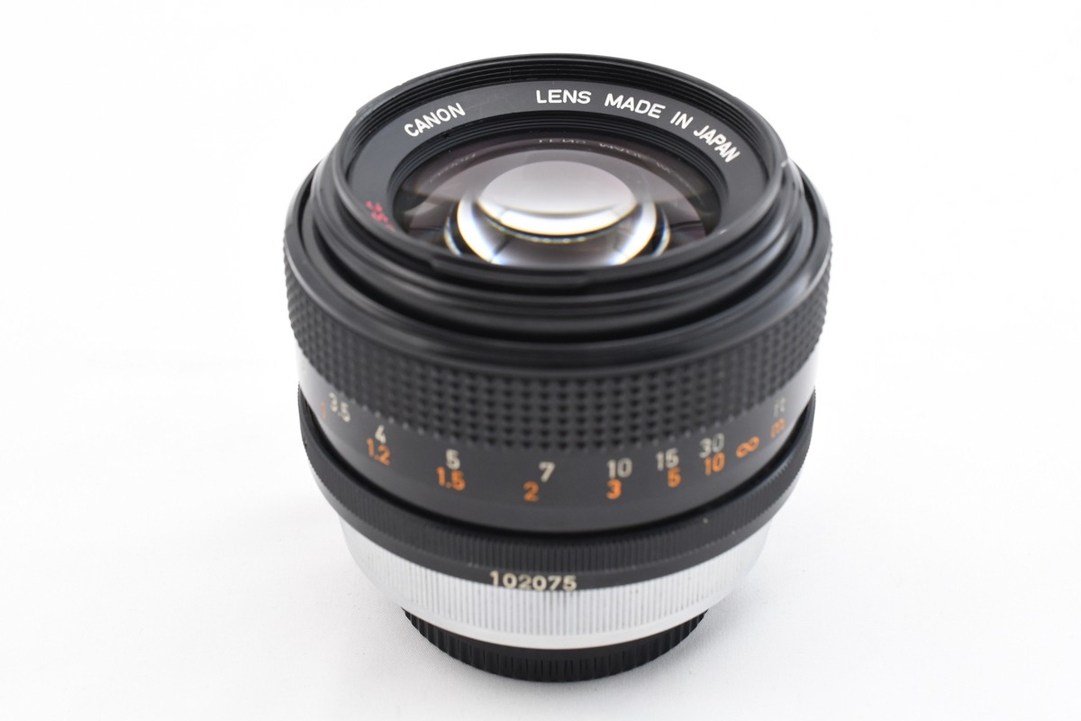 CANON FD 55mm f1.2 S.S.C. MF lens from Japan (t10873) | eBay CANON FD 55mm f1.2 S.S.C. MF lens from Japan (t10873) | eBay