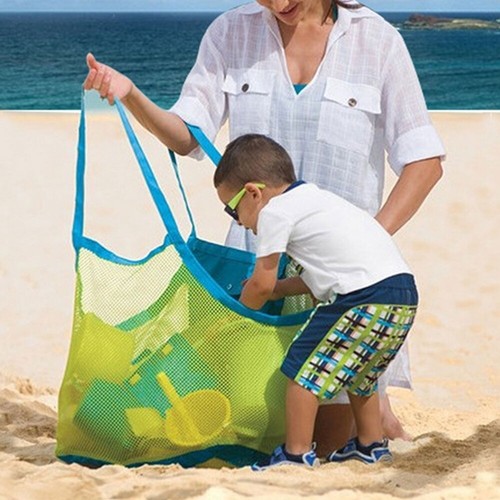 Outdoor Children's Toy Storage Bag Tote Bags for Beach Sand Toys - Picture 3 of 11