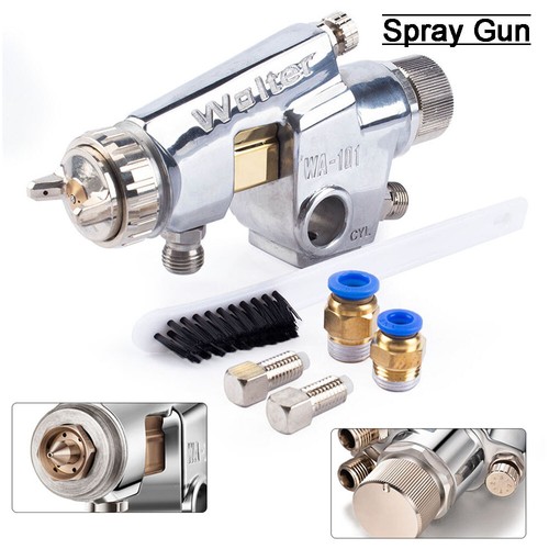 Pneumatic Pressure Feed Spray Gun 0.8-0.18mm Air Automatic Painting Tools WA-101 - 第 1/6 張圖片