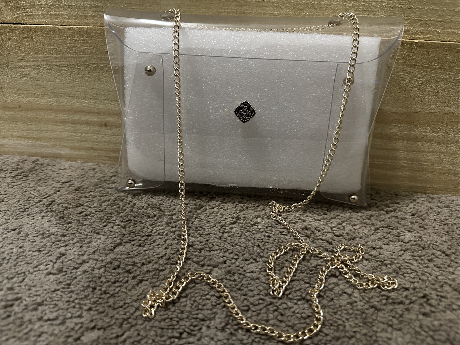 Limited Edition Kendra Scott Clear Stadium CrossBody Bag Purse eBay
