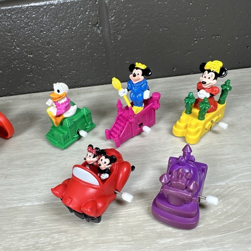 Burger King Kids Club Toys - Lot of 5 DISNEY WINDUP TOYS - 1991 + 1 flip toons - Picture 2 of 14