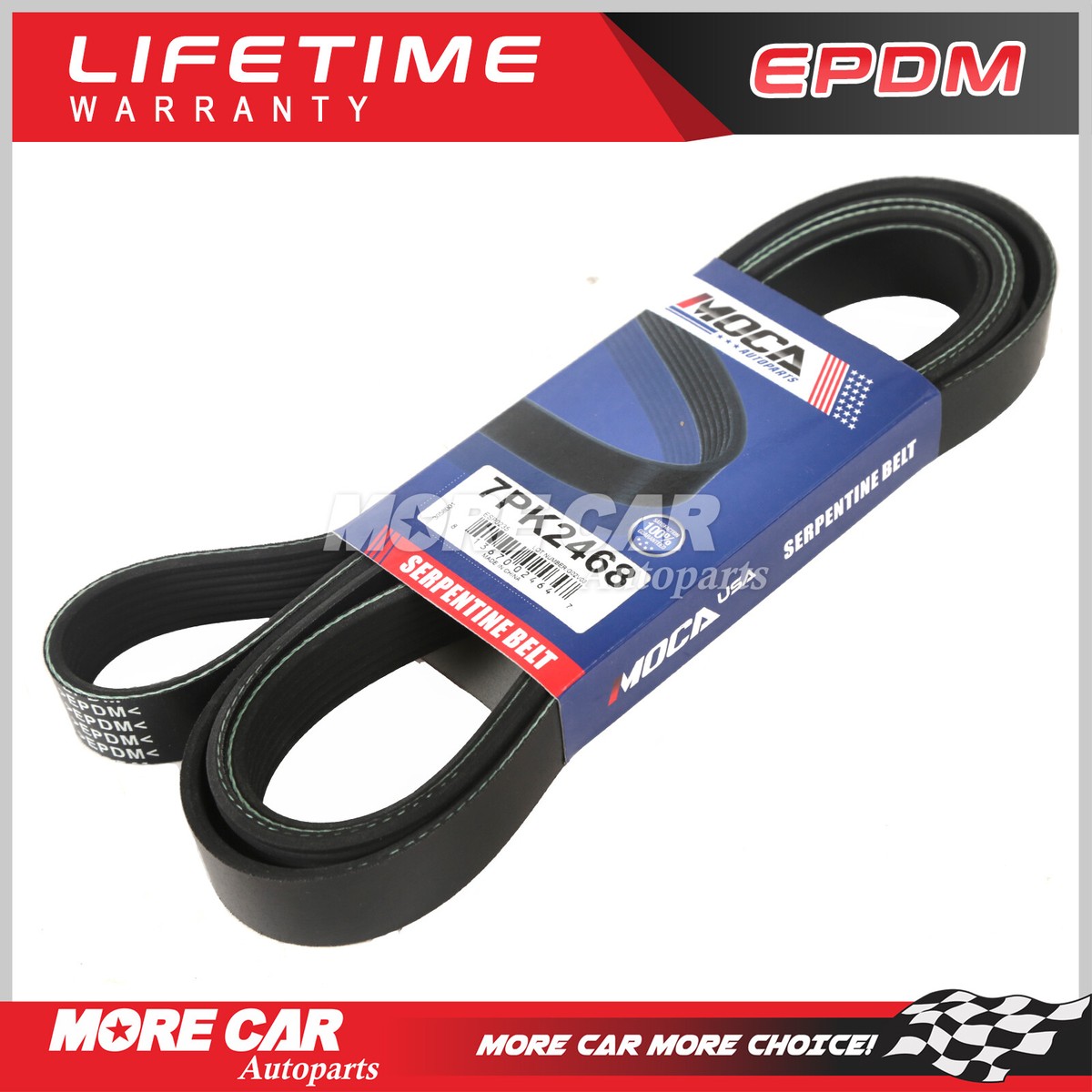 EPDM Serpentine Belt fit 93-15 Nissan Titan Armada Dodge 5.6L 5.9L
