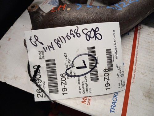 2015-2019 Z06- 2019 ZR1 LEFT GM Driver Side Exhaust Manifold 12629726 - Bild 4 von 5