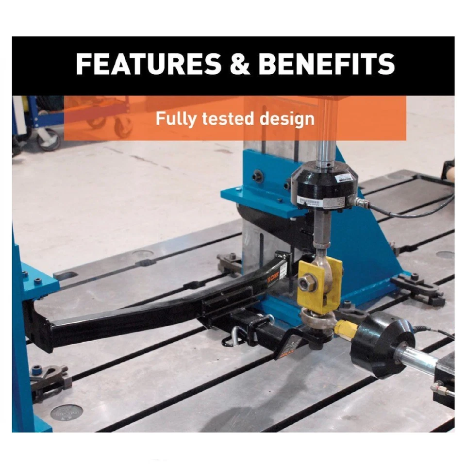 Curt Front Mount Trailer Hitch for Chevrolet Blazer S-10 Jimmy Sonoma 31021 - Imagem 4 de 4