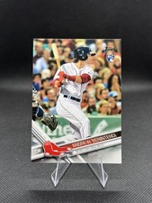 2017 Topps #283 Andrew Benintendi Rookie Card Boston Redsox. rookie card picture
