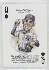 2005 Presents New York Baseball Heroes Playing Cards Mariano Rivera #QS HOF 9hx