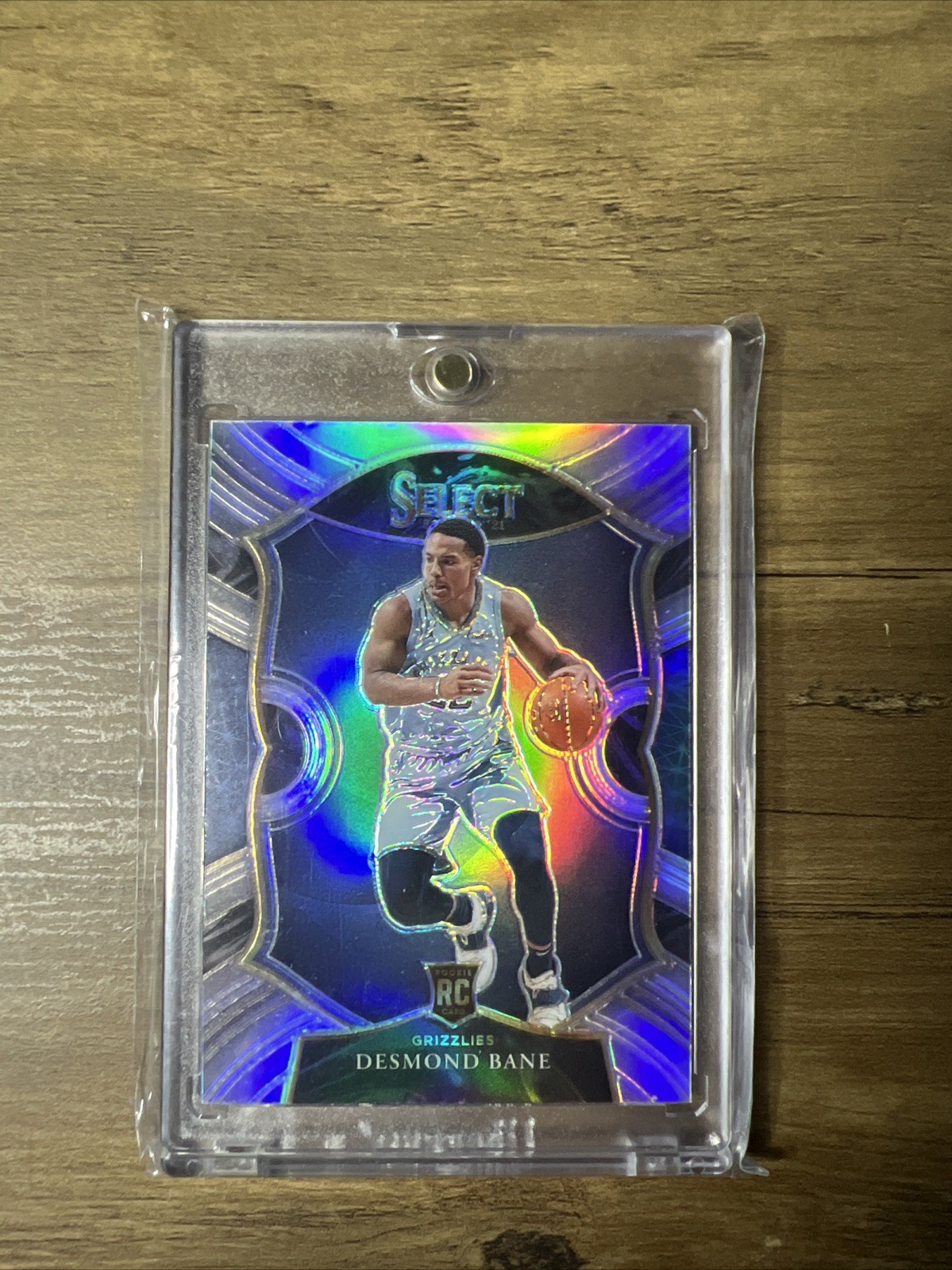 2020-21 Panini Select Desmond Bane Concourse Rookie Silver Prizm Card No. 90