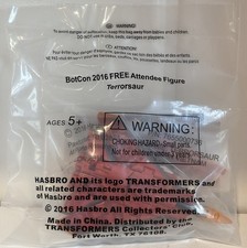 Transformers Botcon 2016 Dawn Predacus Attendee Beast Wars Combiner Terrorsaur