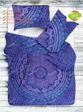 Handmade Queen Duvet Cover Indian As per Image Bohemian Cotton Bedding Set Cover