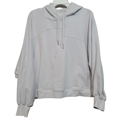 Lululemon Broken Beats Hoodie Pure Barre Co-Branded M/L Gray